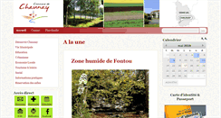 Desktop Screenshot of chaunay.fr
