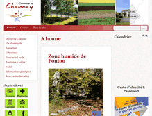 Tablet Screenshot of chaunay.fr